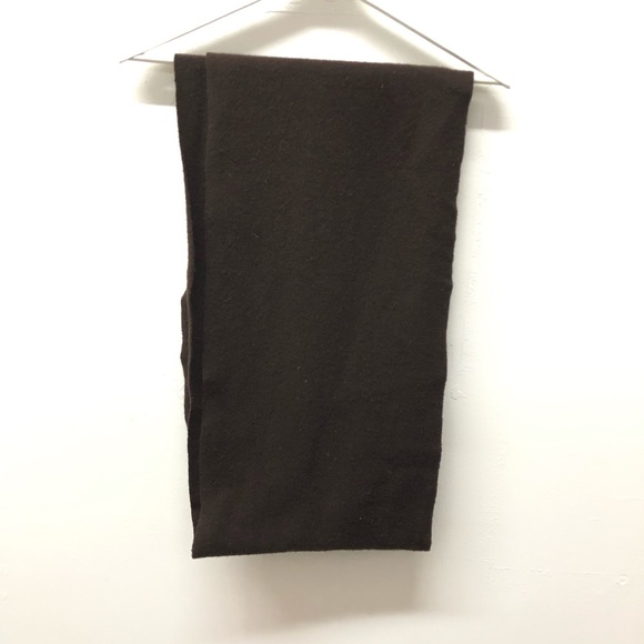 MHL Margaret Howell Wool Infinity Scarf Brown - Picture 5 of 5